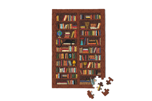 Bookcase Mini jigsaw puzzle teacher appreciation gift