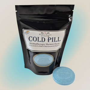Aromatherapy Shower Fizzies - "Cold Pill"