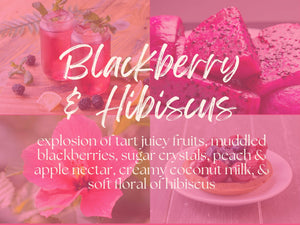 Blackberry Hibiscus Foaming Sugar Scrub