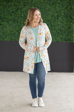 Watercolor Floral Timeless Cardigan
