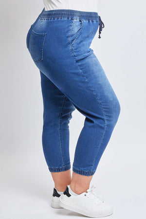 The Soft Life Jogger in Dark Wash