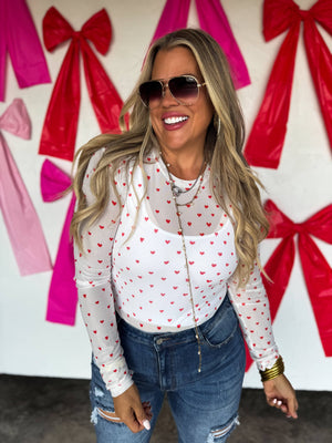 VALENTINES DRESS IT UP MESH TOPS:CHEETAH HEARTS