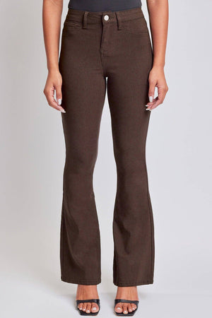 Forest Green Hyperstretch Flare Pant