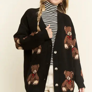 Beary Adorable Cardigan