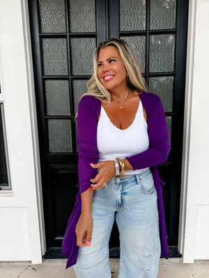 SIERRA RIBBED CARDIGANS: OLIVE