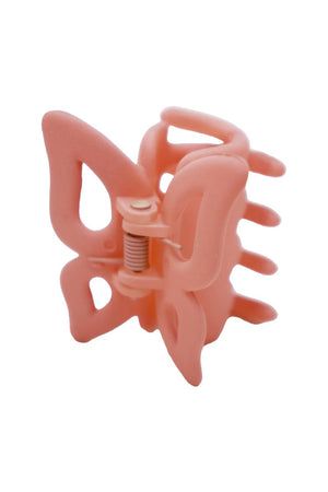 Mini Butterfly Matte Hair Claw - 24 pcs