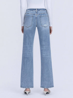 Lovervet Mid RIse Tummy Control Lightwash Jeans