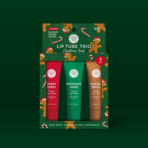 Christmas Treats Glowy Lip Balm  Trio