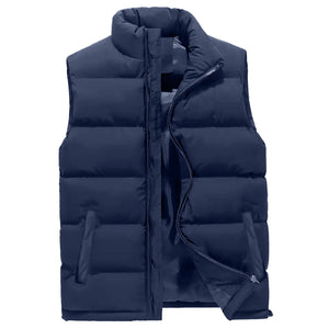 The Essential Puffer Vest in Black