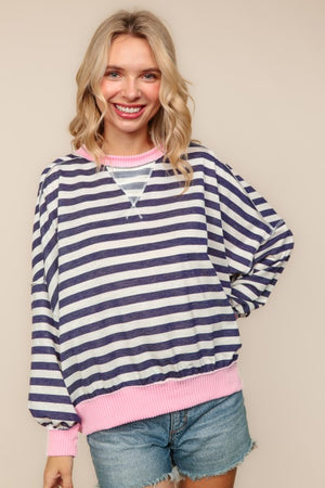 Coastal Charm Long Sleeve Top