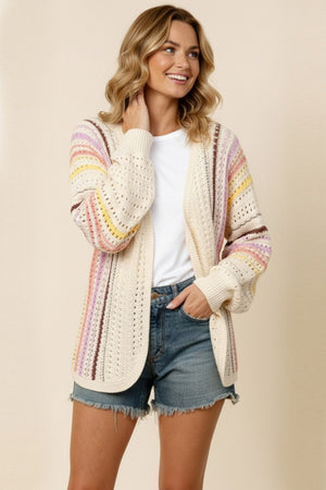 Painted Skies Crochet Cardigan