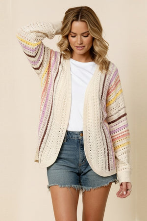 Painted Skies Crochet Cardigan
