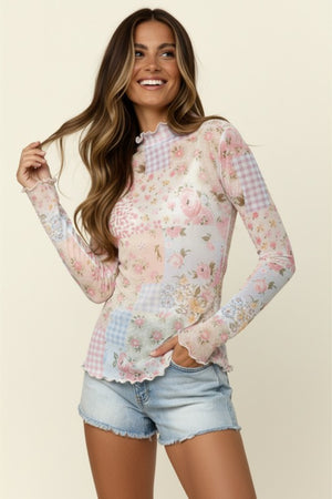 Garden Party Mesh Top