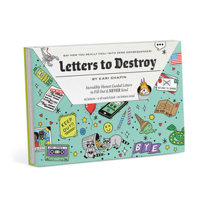 Letters to Destroy Journal