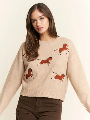 5 Horses Sweater