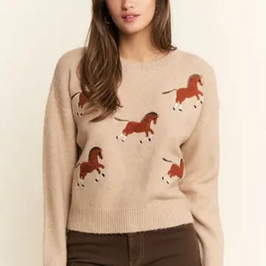 5 Horses Sweater