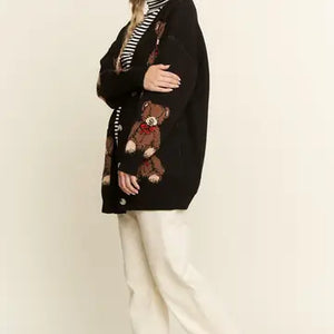 Beary Adorable Cardigan