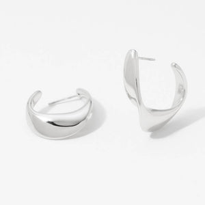 18K STAINLESS STEEL WATERPROOF TARNISH FREE HOOPS