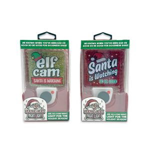 Christmas Santa Cam Night Light AC Wall