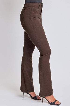 Forest Green Hyperstretch Flare Pant