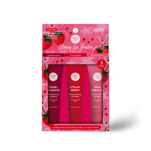 Kissy Lips Glowy Lip Balm Trio