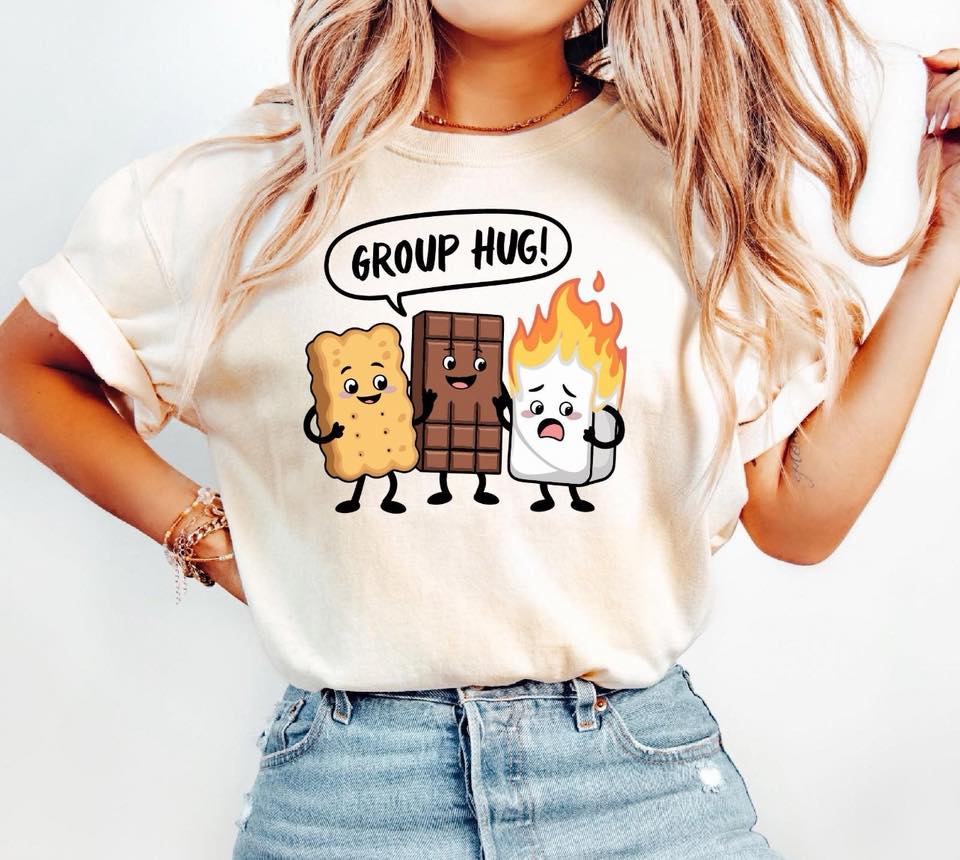 Group Hug Smores Graphic Tee