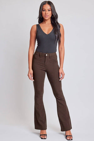 Forest Green Hyperstretch Flare Pant
