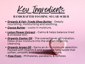 Pistachio Crème Whipped Soap & Foaming Sugar Scrub