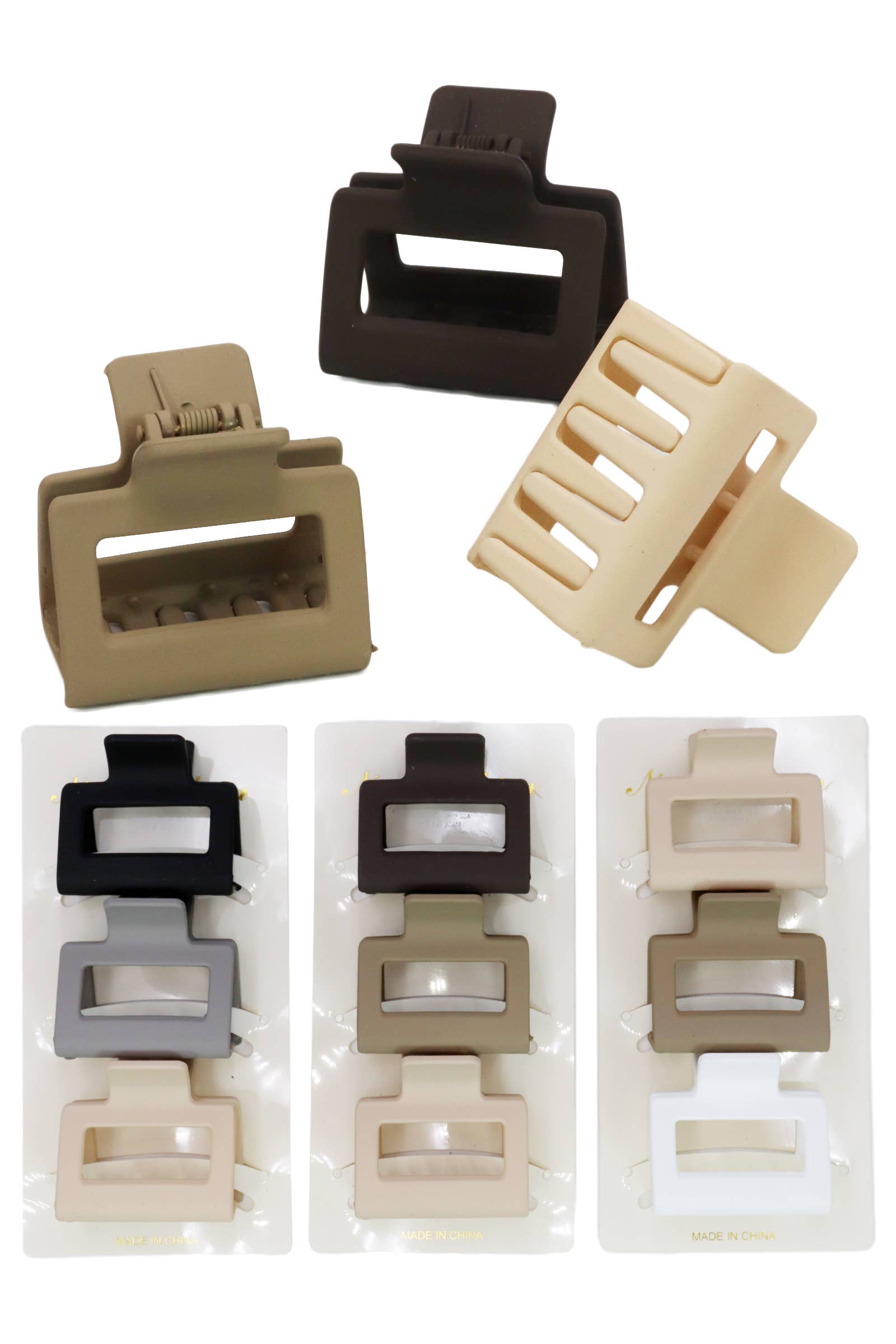 Mini Matte Colorful Clip