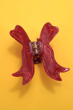 CHRISTMAS TREE SANTA SNOWMAN HAIR CLAW CLIPS