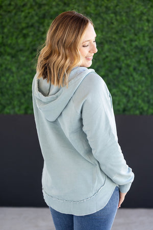 Vintage Wash Beach Hoodie - Seabreeze