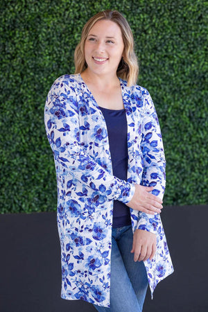 Sapphire Floral Timeless Cardigan