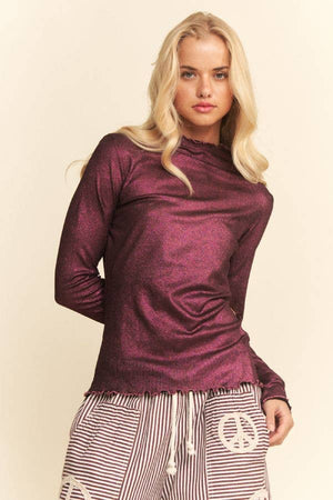 Prism Glow Layering Mesh Top