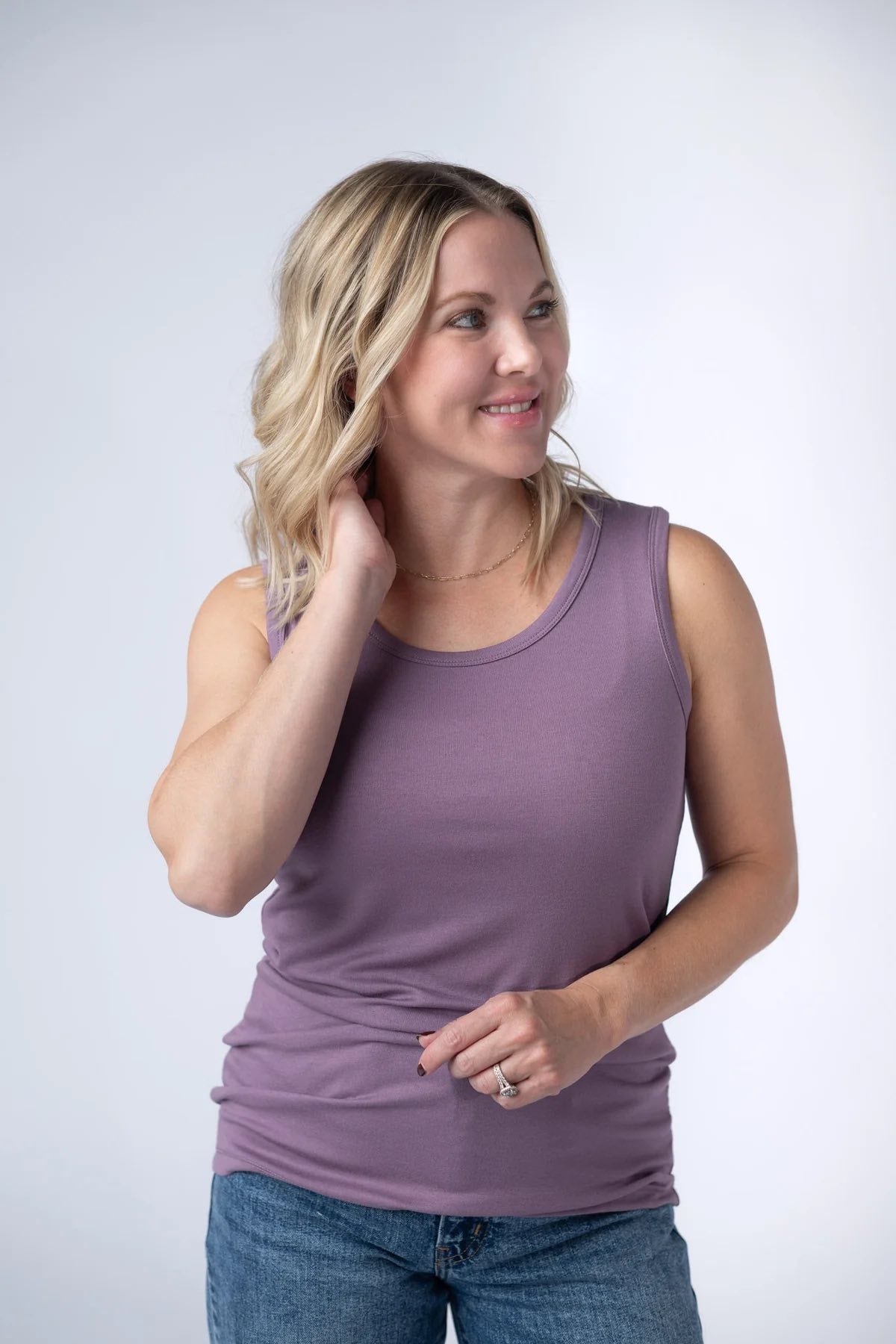 Dusty Lavender Ava Tank