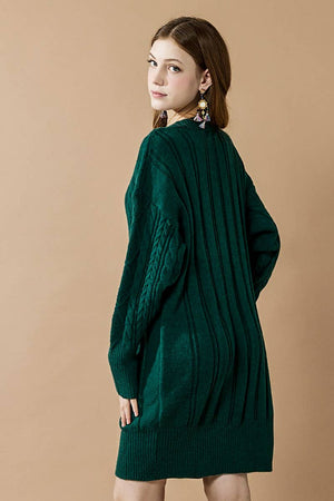 The Sweet Haven Sweater Dress