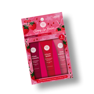 Kissy Lips Glowy Lip Balm Trio