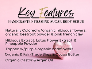 Blackberry Hibiscus Whipped Soap & Shave Cream