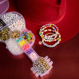 Superstar Guitar Bead Box DIY Word Jewelry Kit