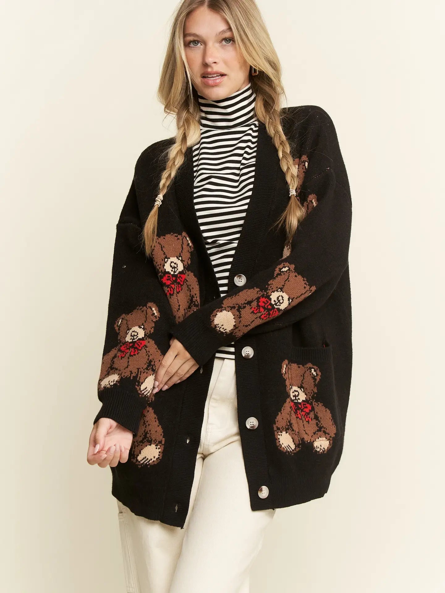 Beary Adorable Cardigan