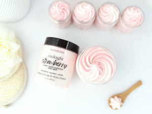 Midnight Strawberry Foaming Sugar Scrub