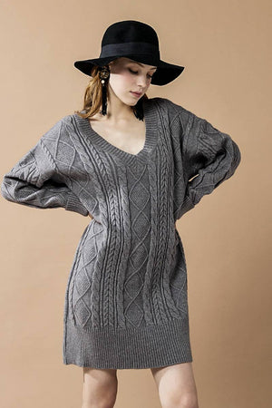 The Sweet Haven Sweater Dress
