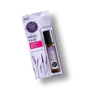 Head Ease Roll-On – Refreshing Essential Oil Blend – 10ml