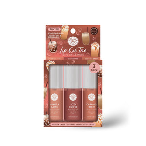 Tinted Lip Oil Trio – Cafe Collection