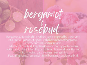 Bergamot & Rosebud Whipped Soap