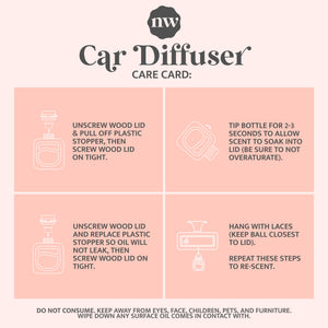Lemon Blueberry Cake Car Diffusers