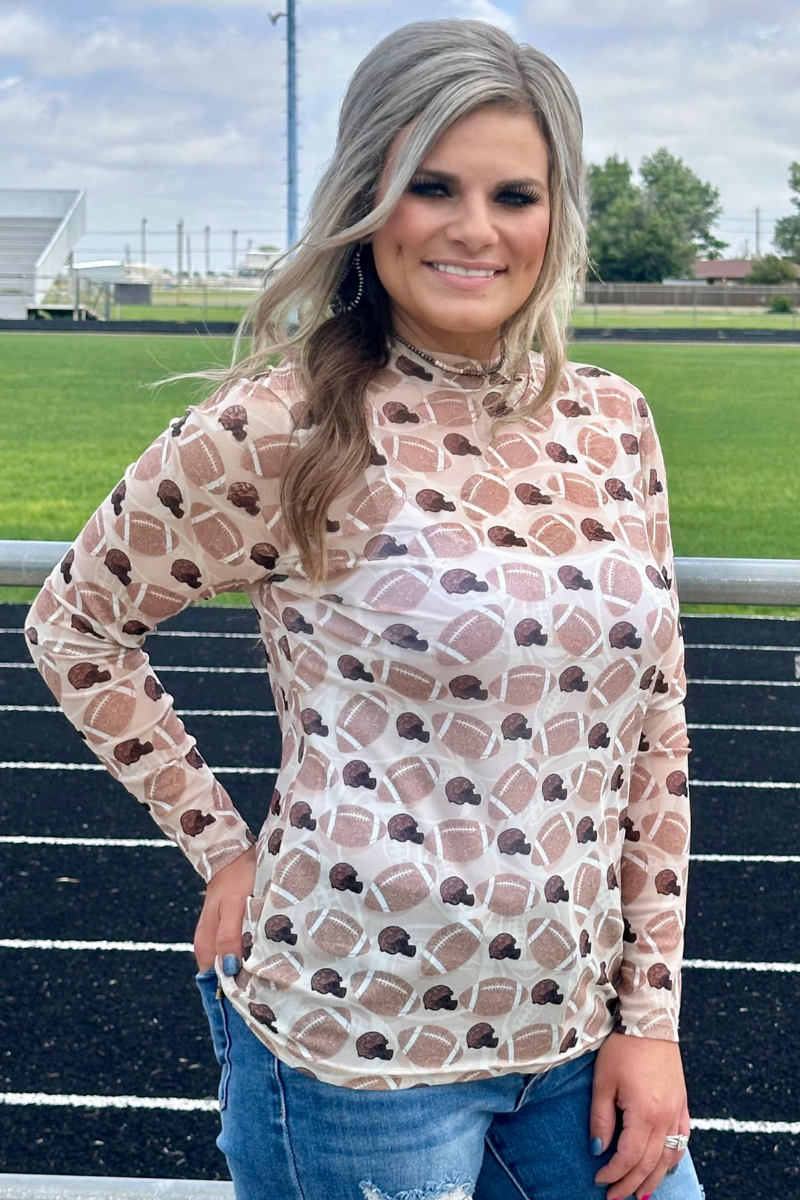 Go Hard Or Go Home Mesh Top