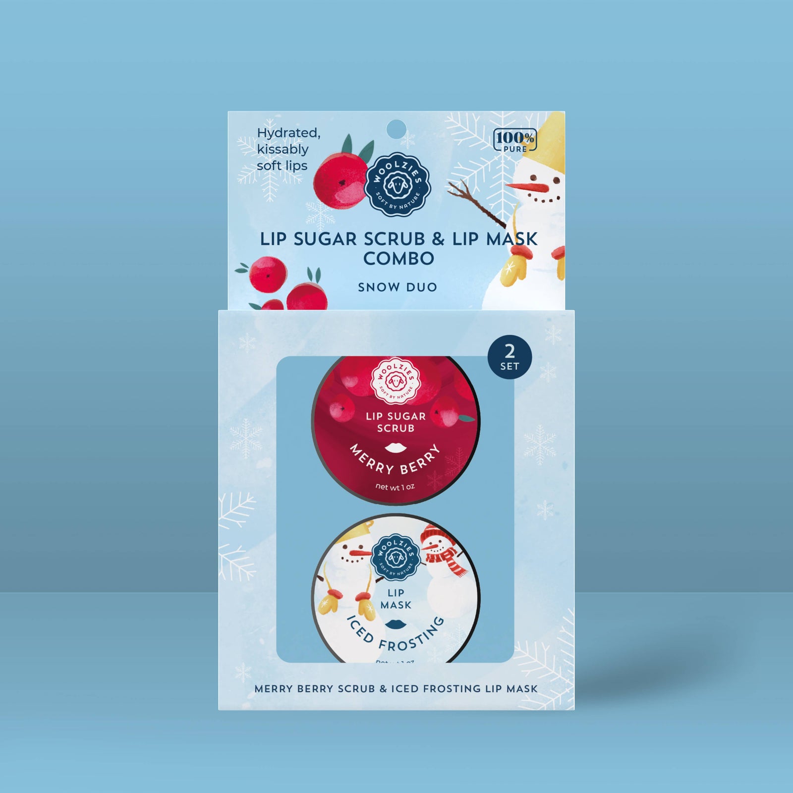 Lip Sugar Scrub & Lip Mask Snow Duo: Original