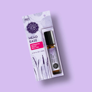 Head Ease Roll-On – Refreshing Essential Oil Blend – 10ml