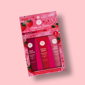Kissy Lips Glowy Lip Balm Trio