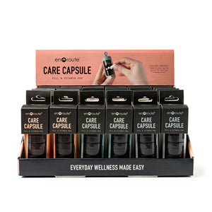 En Route Care Capsule Pill and Vitamin Case